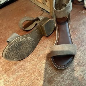 Tan sandals
